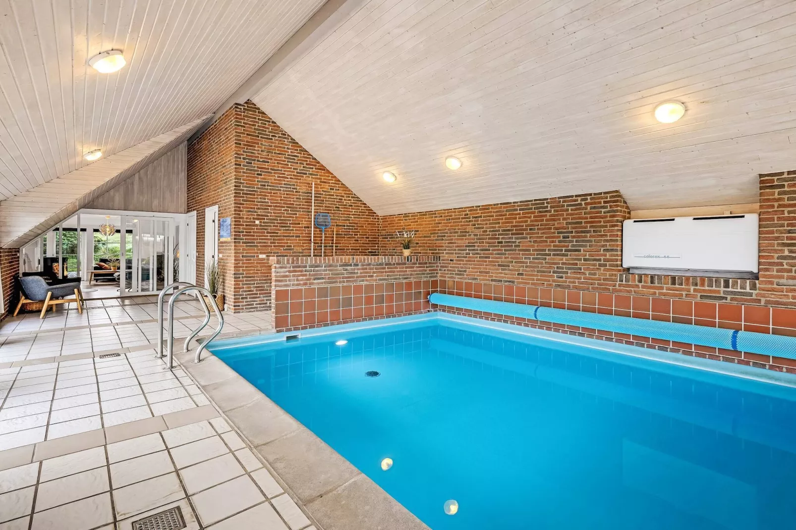 Maison de vacances pour 10 a Ringkøbing-Piscine