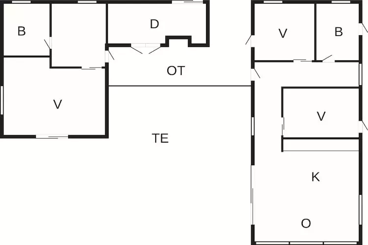 8 person holiday home in Grenaa-By Traum-Floor plan