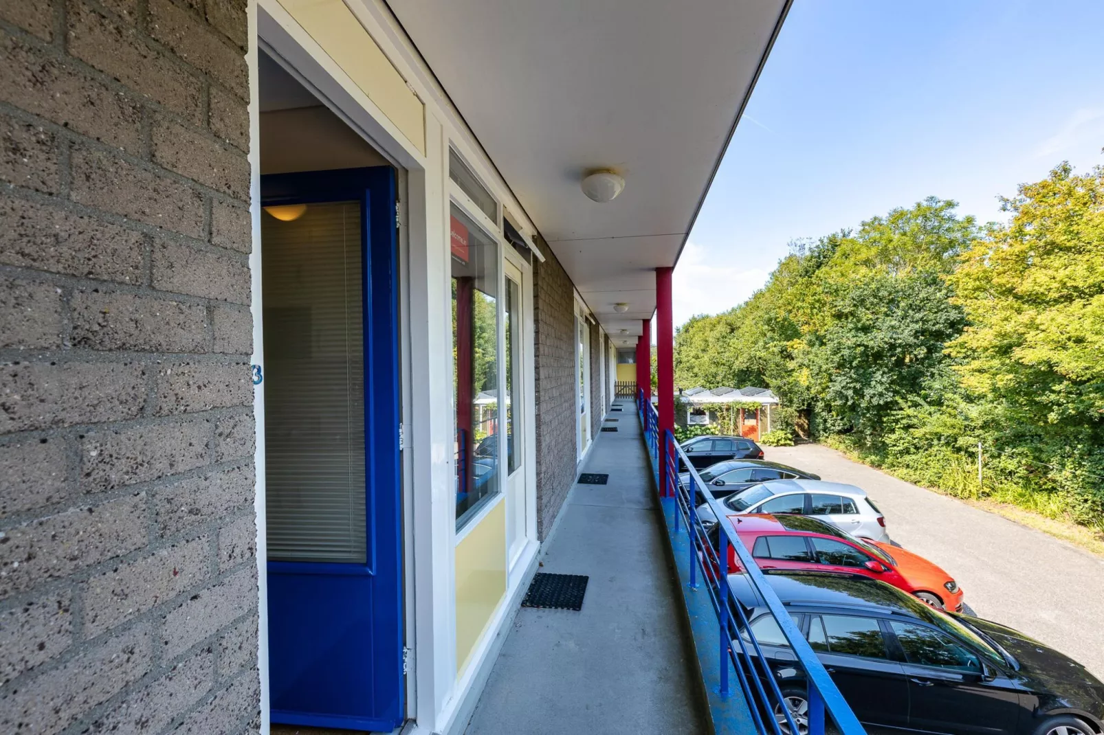 Appartement Burg van Woelderenlaan-Terrace balcony