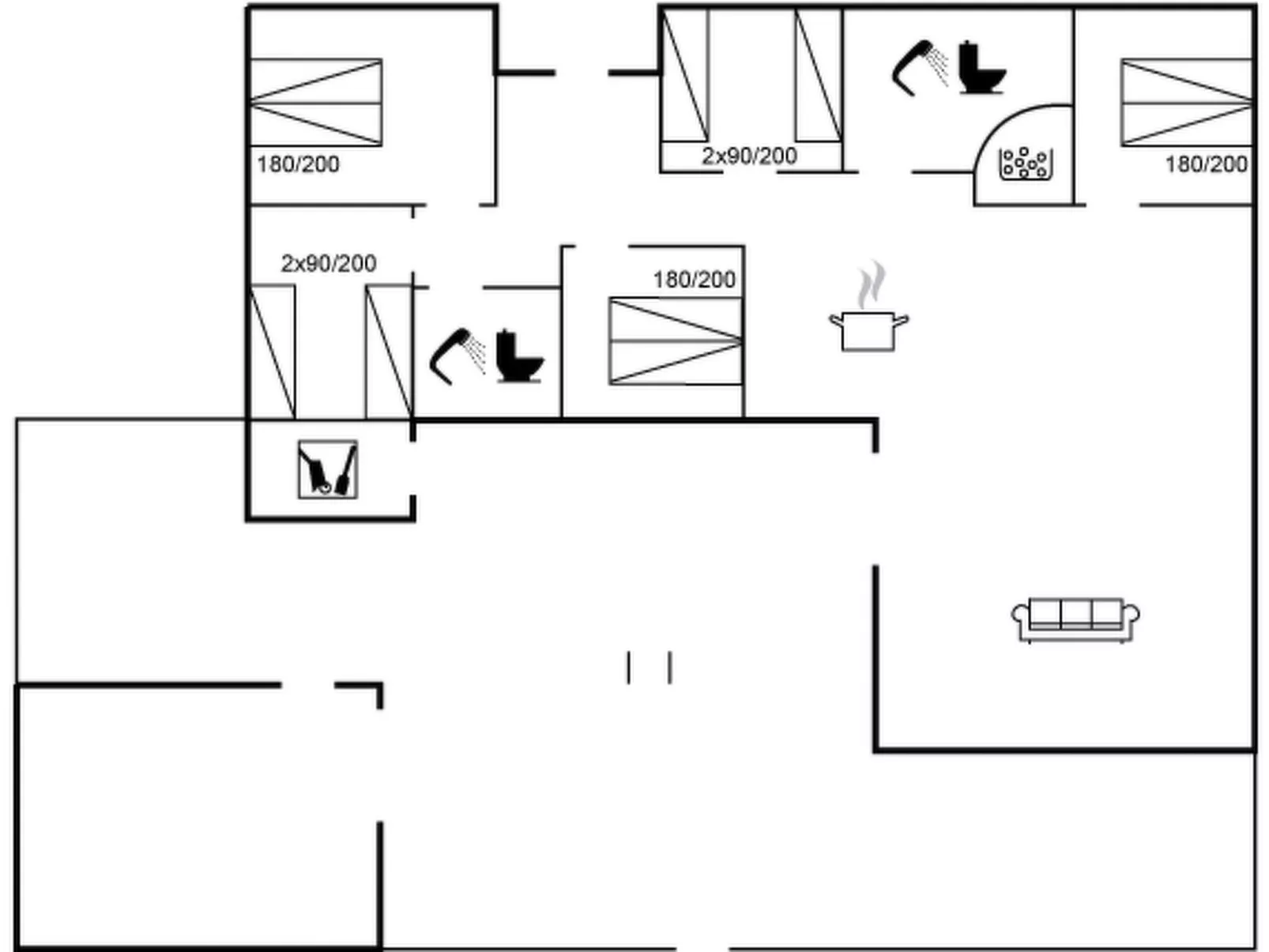 "Tahvo" - 3.3km from the sea-Inside