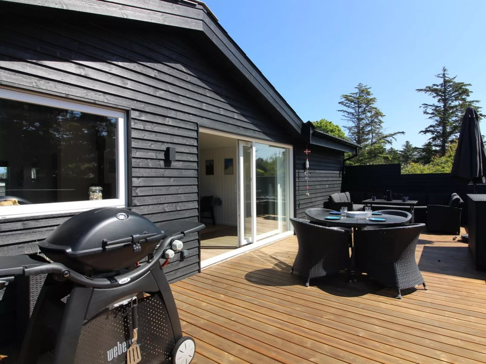 "Kamp" - 700m from the sea-Dehors