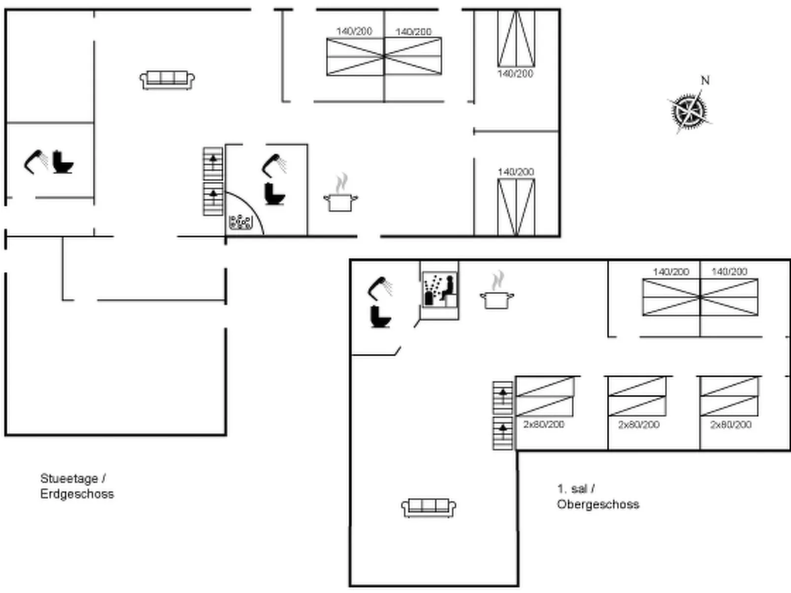 "Nafne" - 1.2km from the sea-Dedans