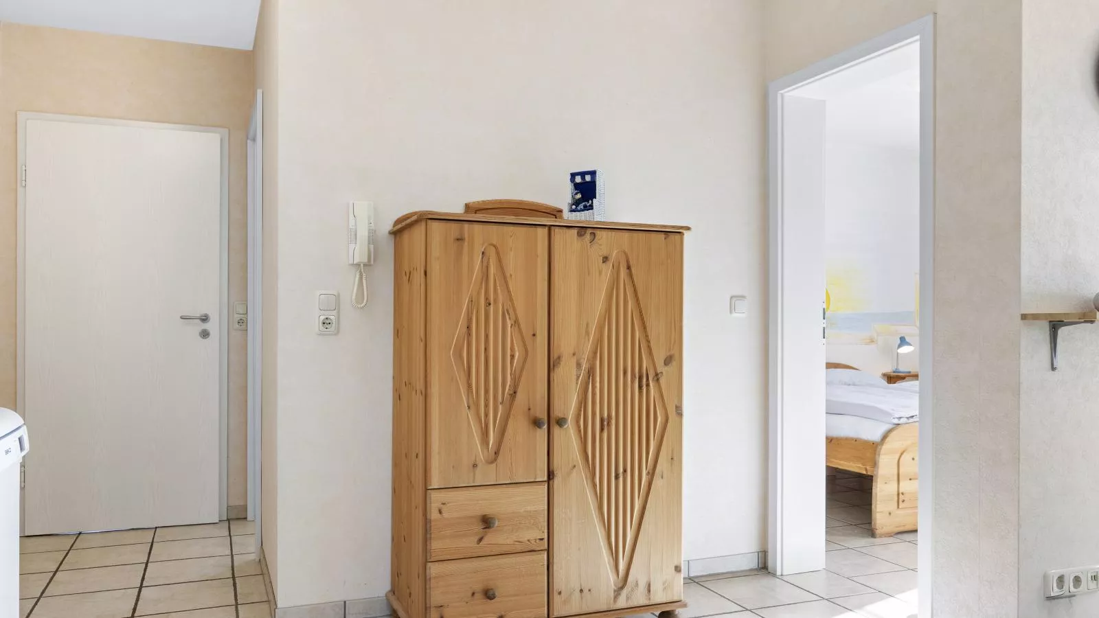 Nordlicht - Strandkorb EG-Hall / réception