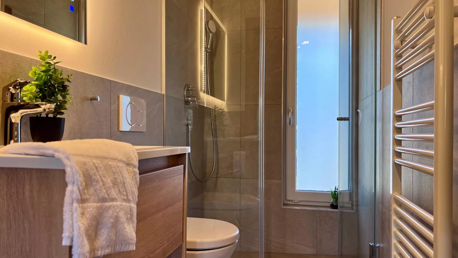 Almchalet Alpenglück-Badezimmer