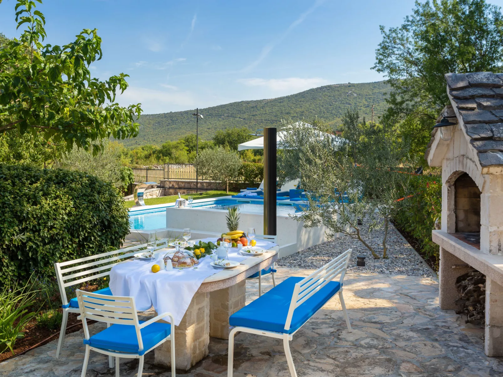 Villa Dalmatica moderna-Dehors