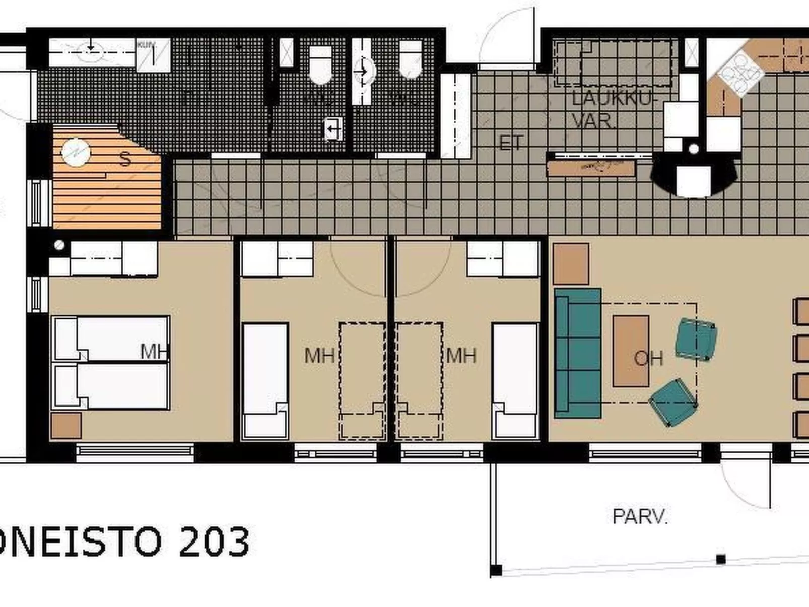 Villa ylläs 203-Inside