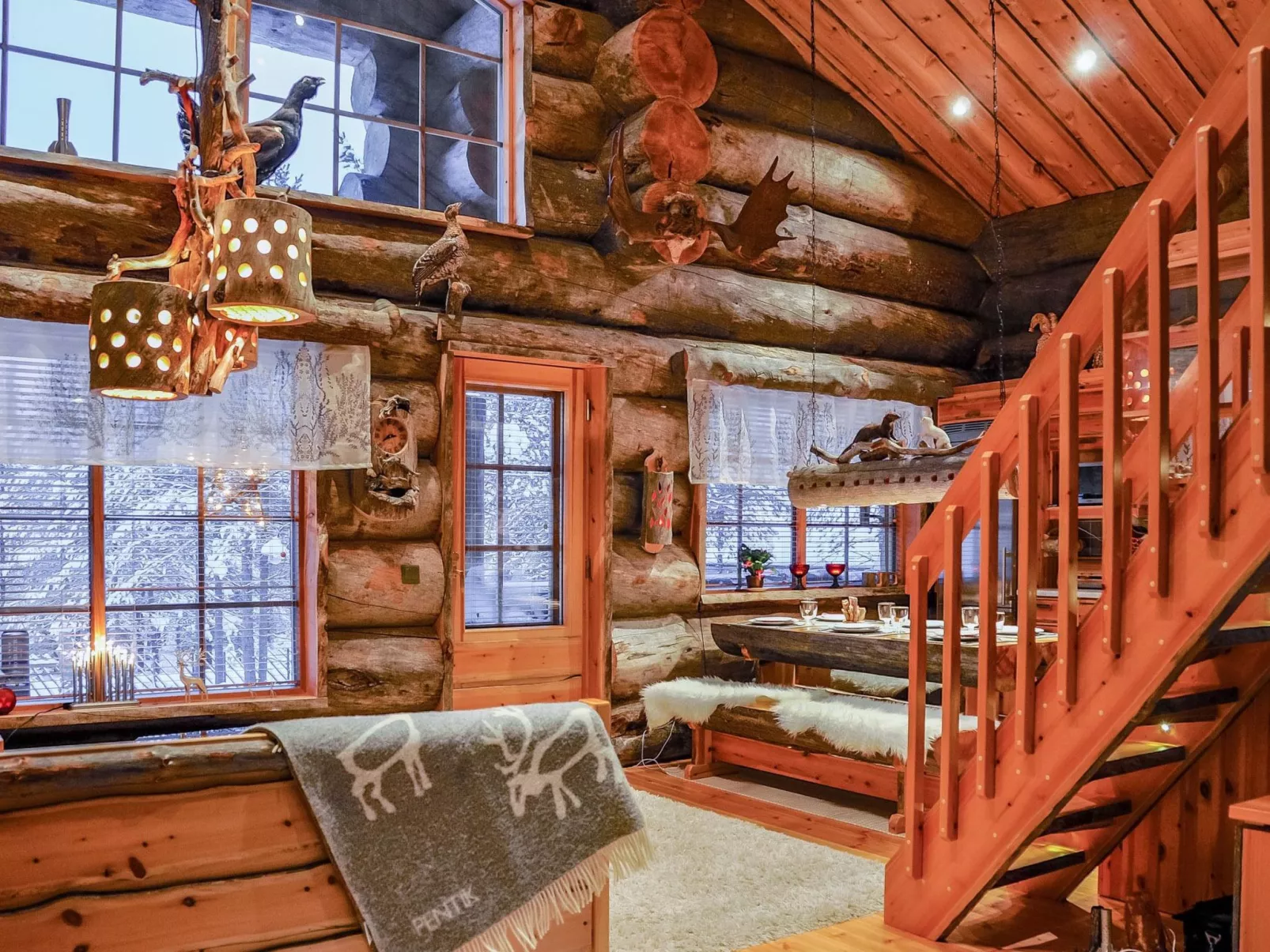 Villa rukapiste-Inside