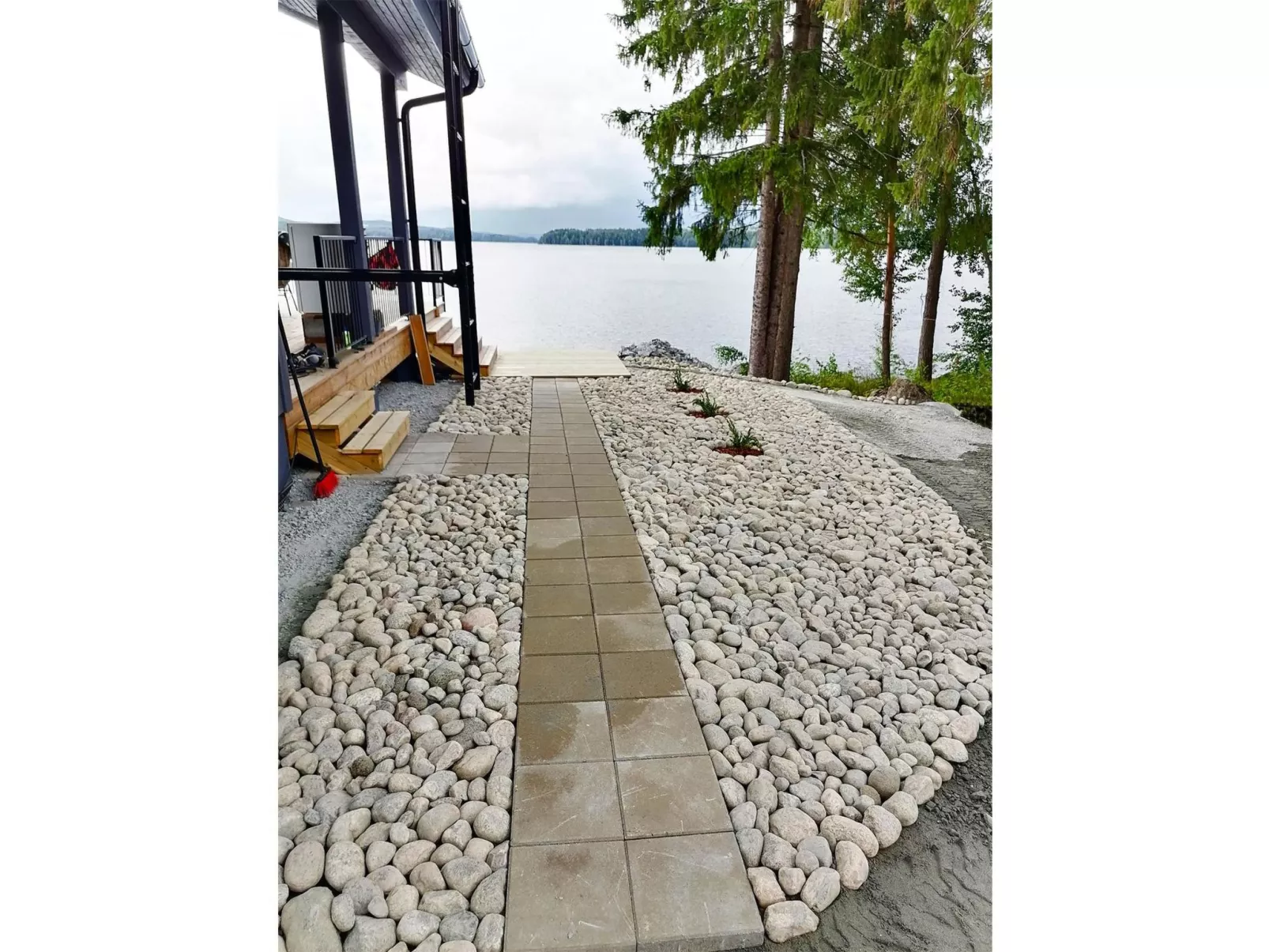 Lakeside villa-Dedans