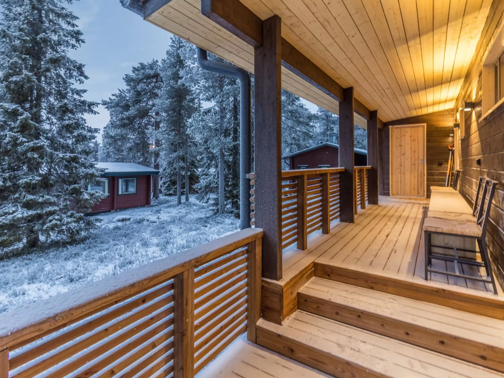 Kelokaltiokylän maja 22-Dedans