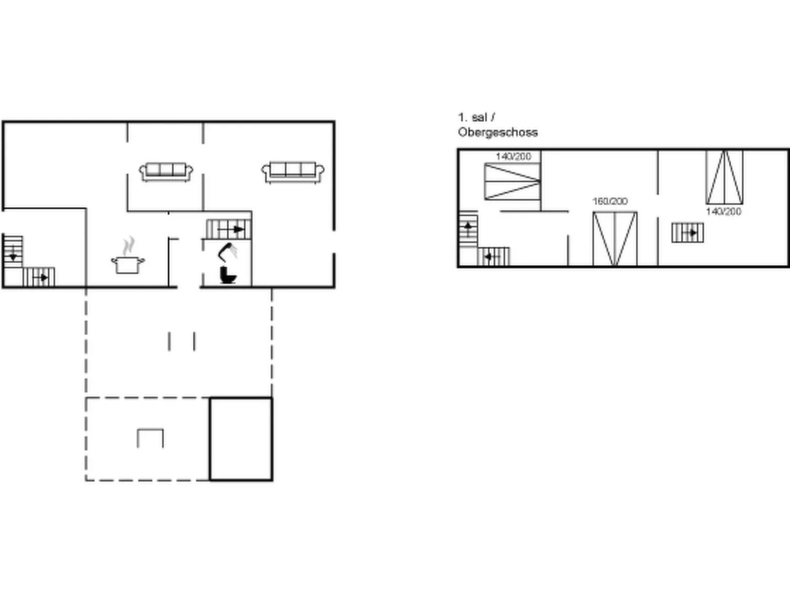 "Constance" - 23km from the sea-Inside