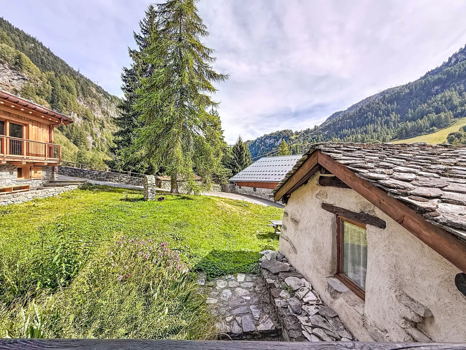 Chalet La Bergerie-Draußen