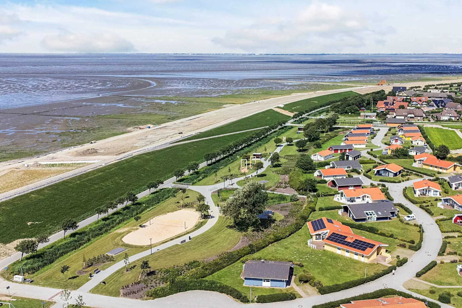 4 etoiles maison de vacances a FRIEDRICHKOOG-Vue