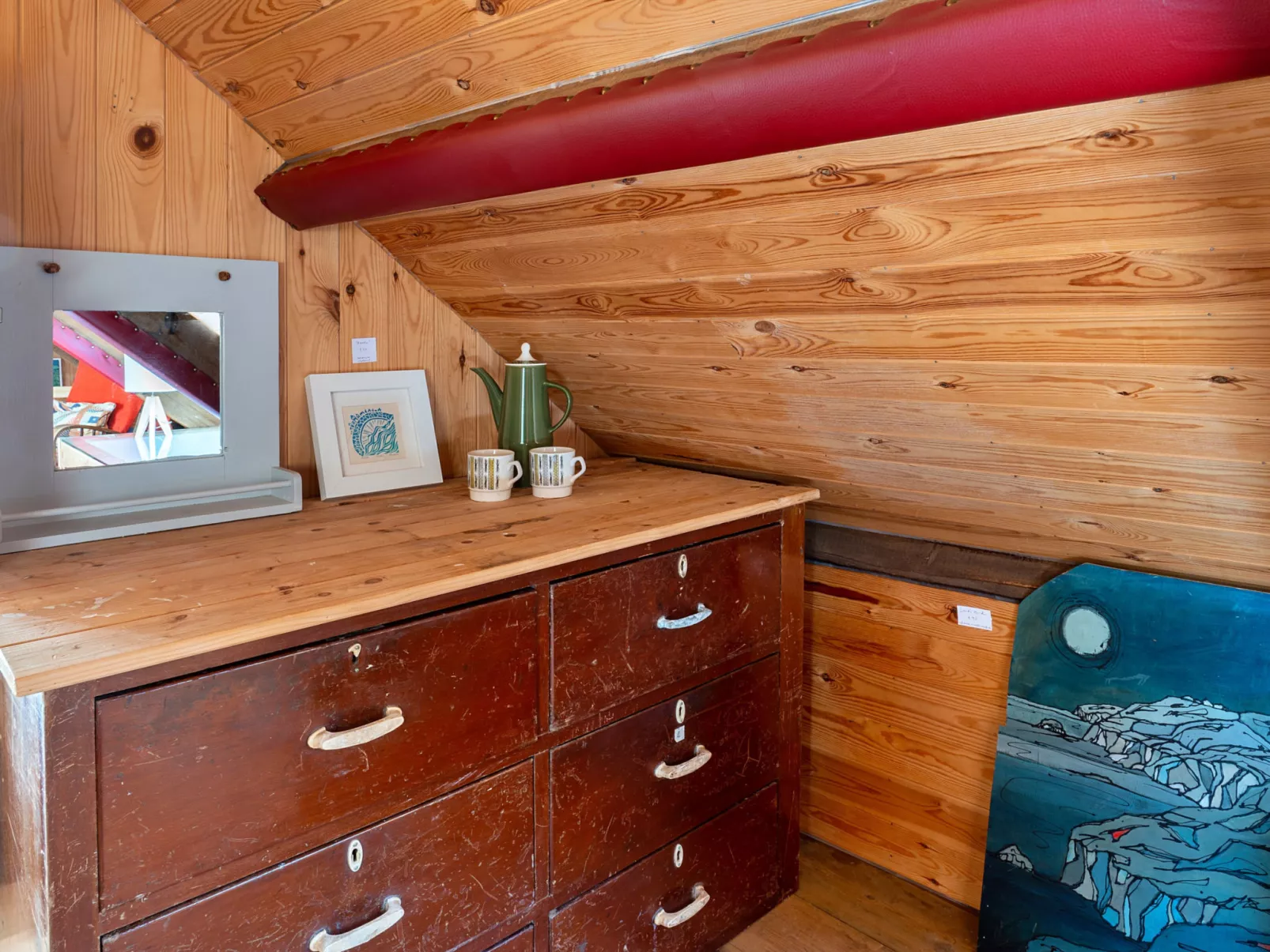 The Watchtower at Western Watch-Inside