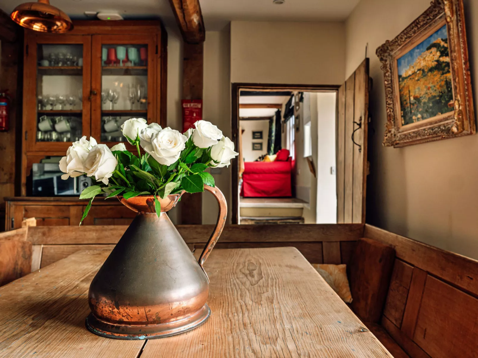 Beili Glas Cottage-Dedans