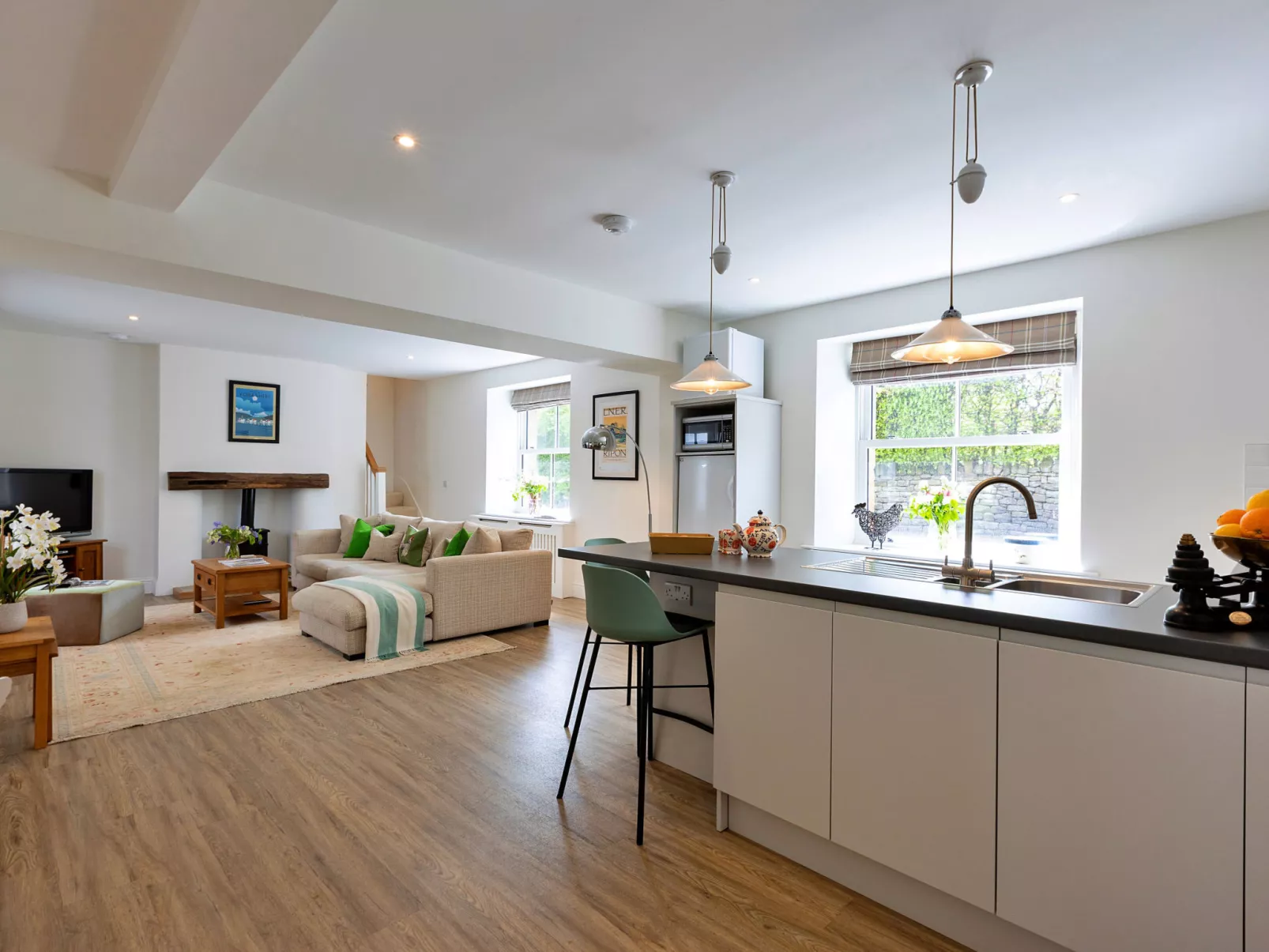 The Old Estate Office Nr Grantley Hall-Inside