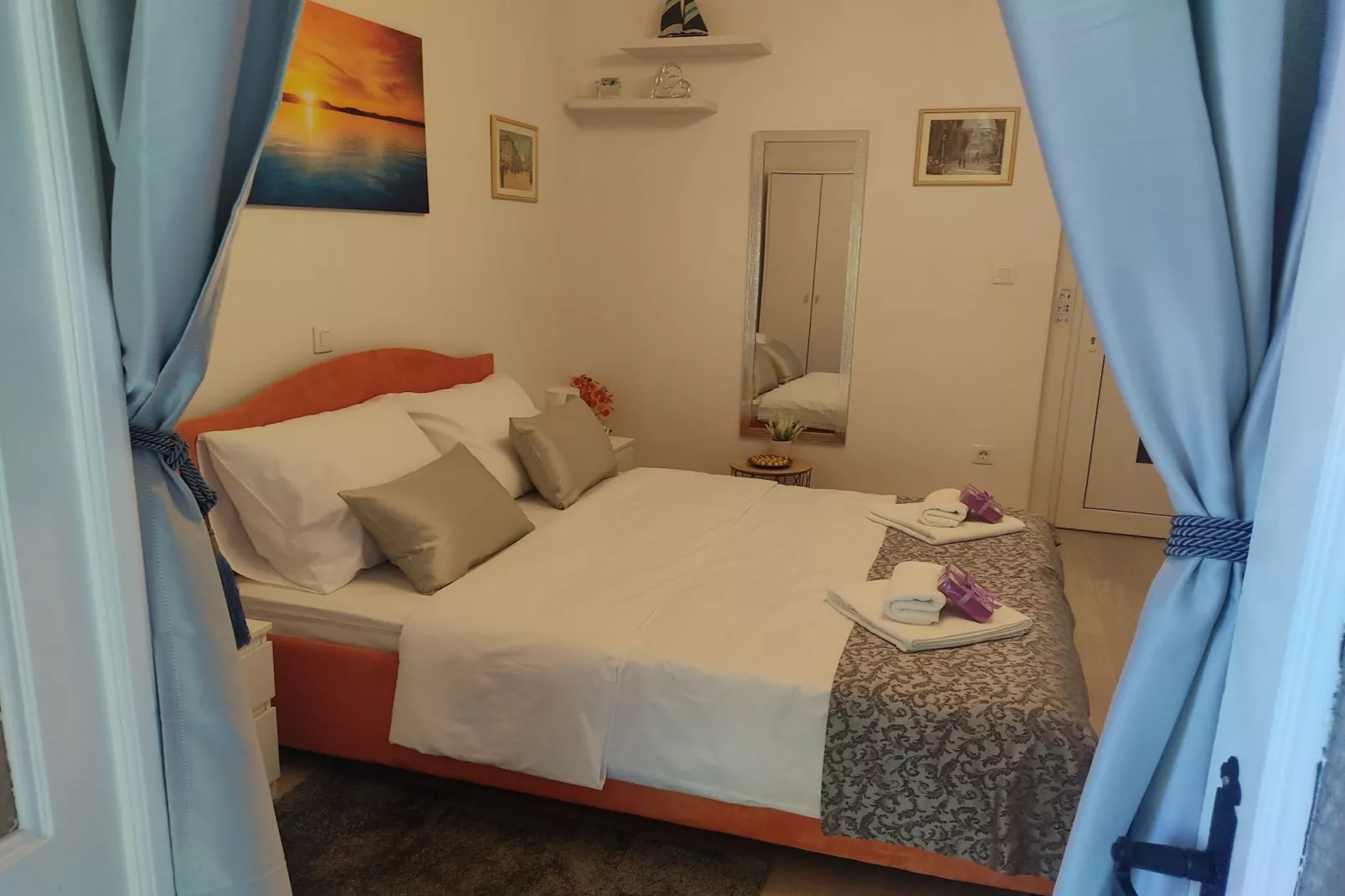 Room Porat 2 with Private Terrace - Double Bedroom with Private Terrace-Chambre