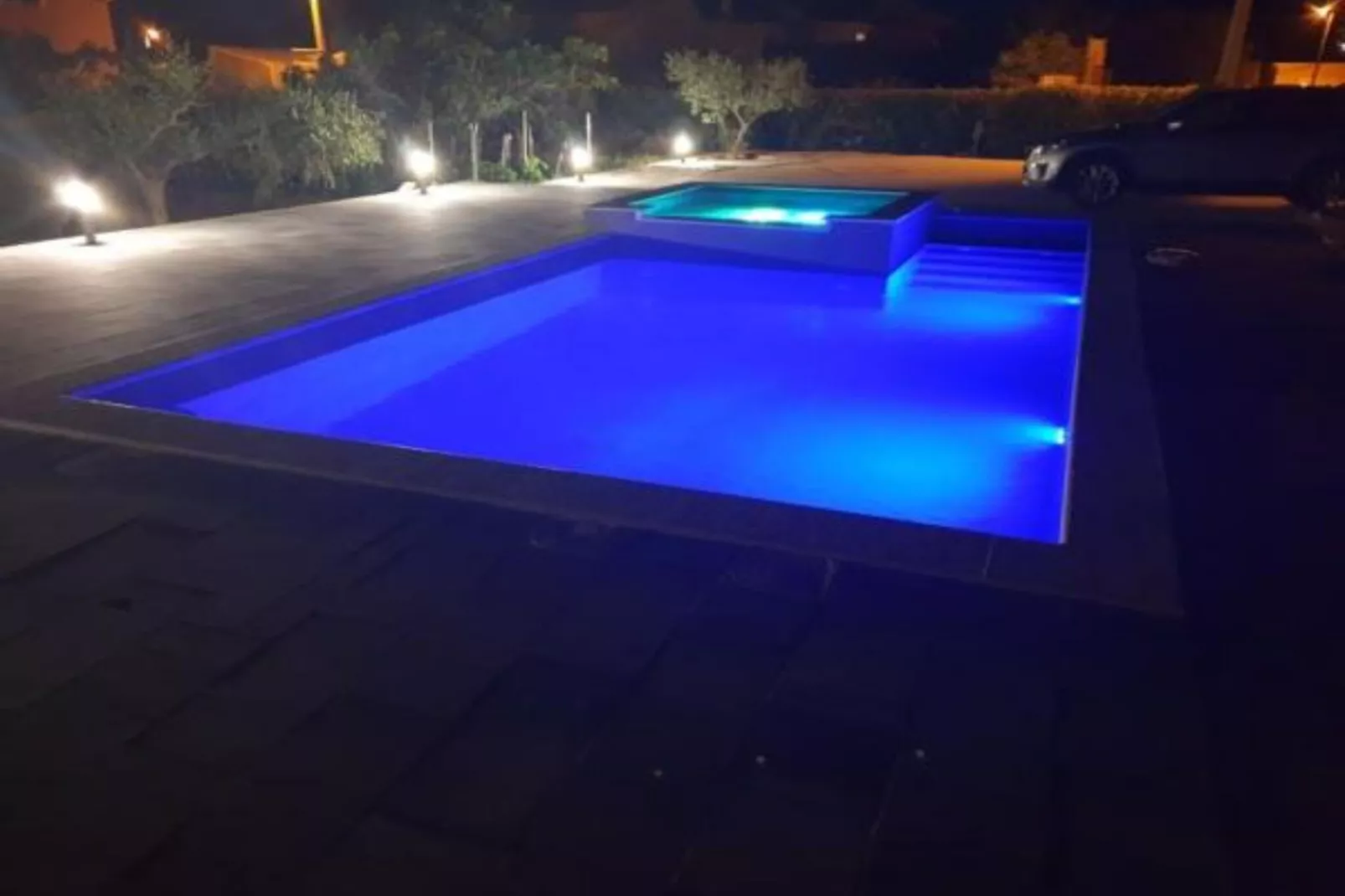 Apartments Franica with Heated Pool and Hot-Tub - One Bedroom Apartment with  Balcony-Swimming pool