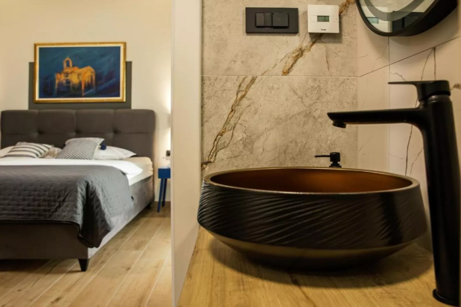 Luxury Villa Lara with Heated Pool, Hot-Tub and Sauna - Six Bedroom Villa with Pool-Bedroom