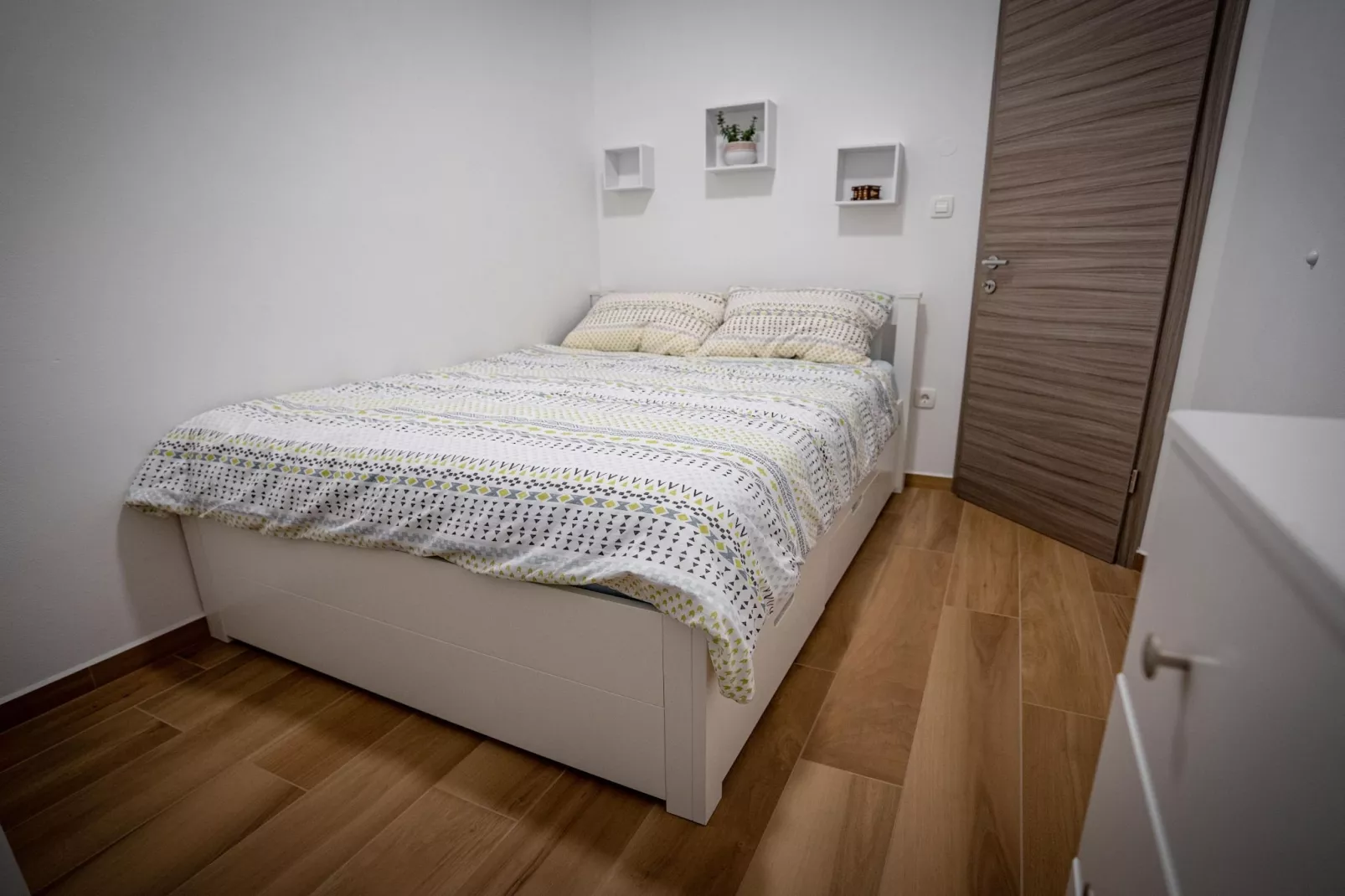 Peaceful Oasis in Nature Holiday Home with Terrace and Sauna - Three Bedroom Holiday Home with Terrace and Sauna-Bedroom