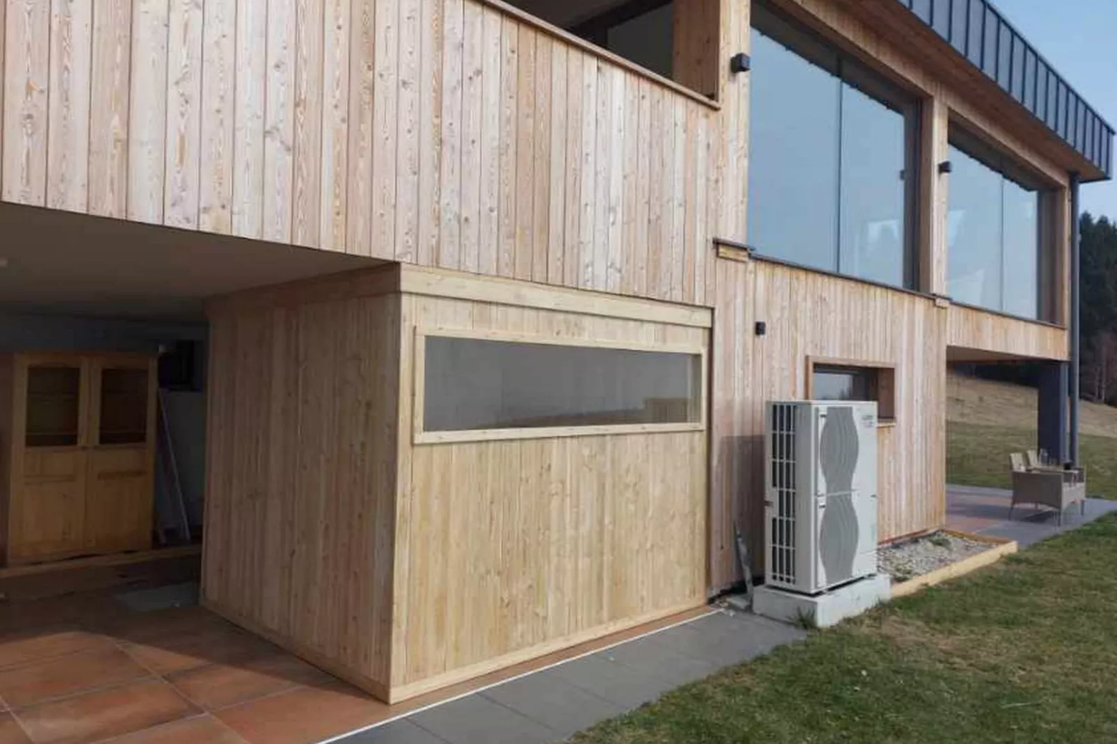 Mountain Vibrant and Timeless Apartment with Sauna - Studio Apartment with Terrace-Extérieur