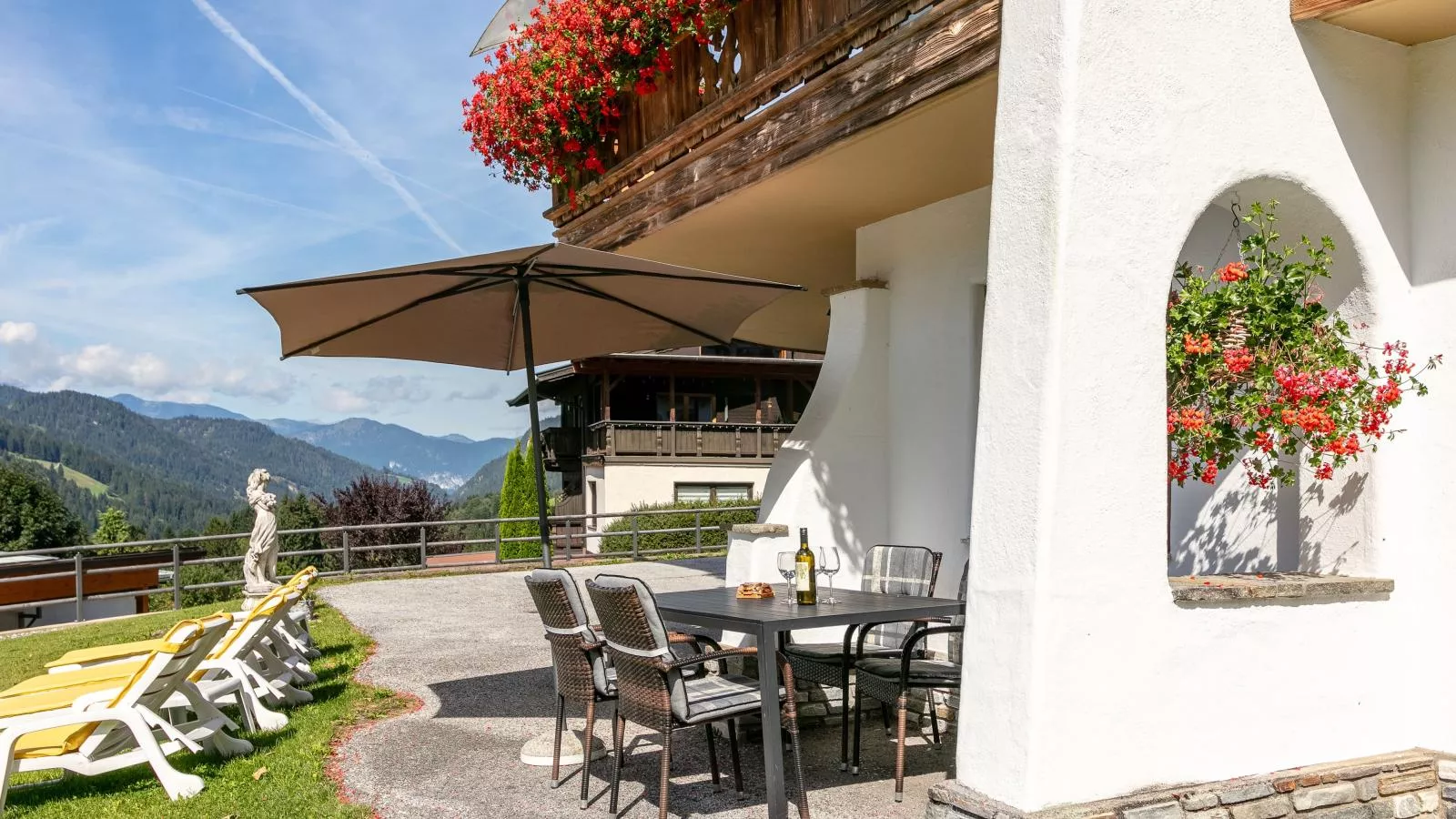 Landhaus Marchfeld Top 4  Top 5-Terrasse/Balkon