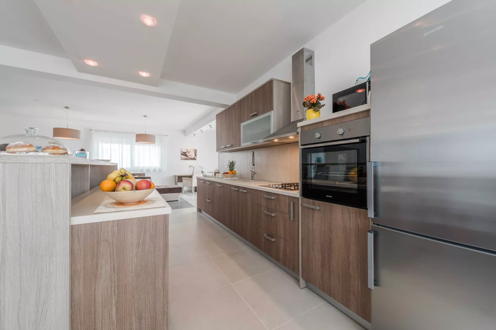 Luxury Escape with Swimming Pool & Modern Design -Deluxe Four Bedroom Villa with Private Pool ( Villa 4)-Kitchen