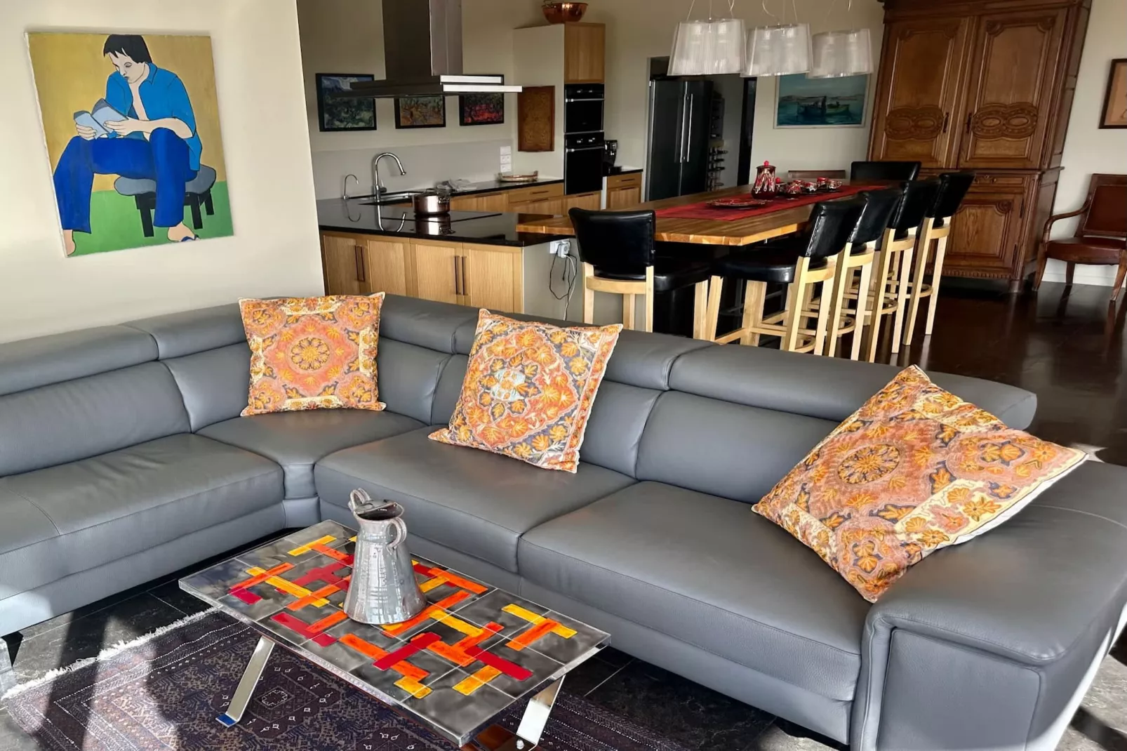 L' Olivette-Wohnzimmer