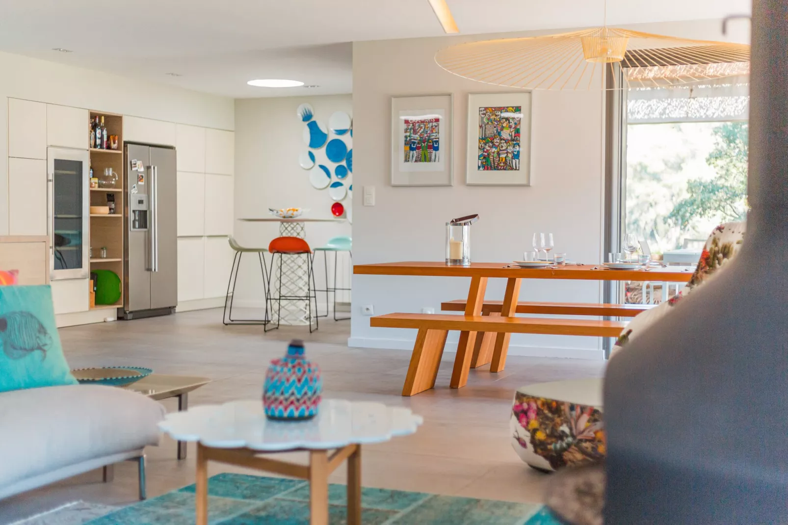 Villa Ephelele-Esszimmer