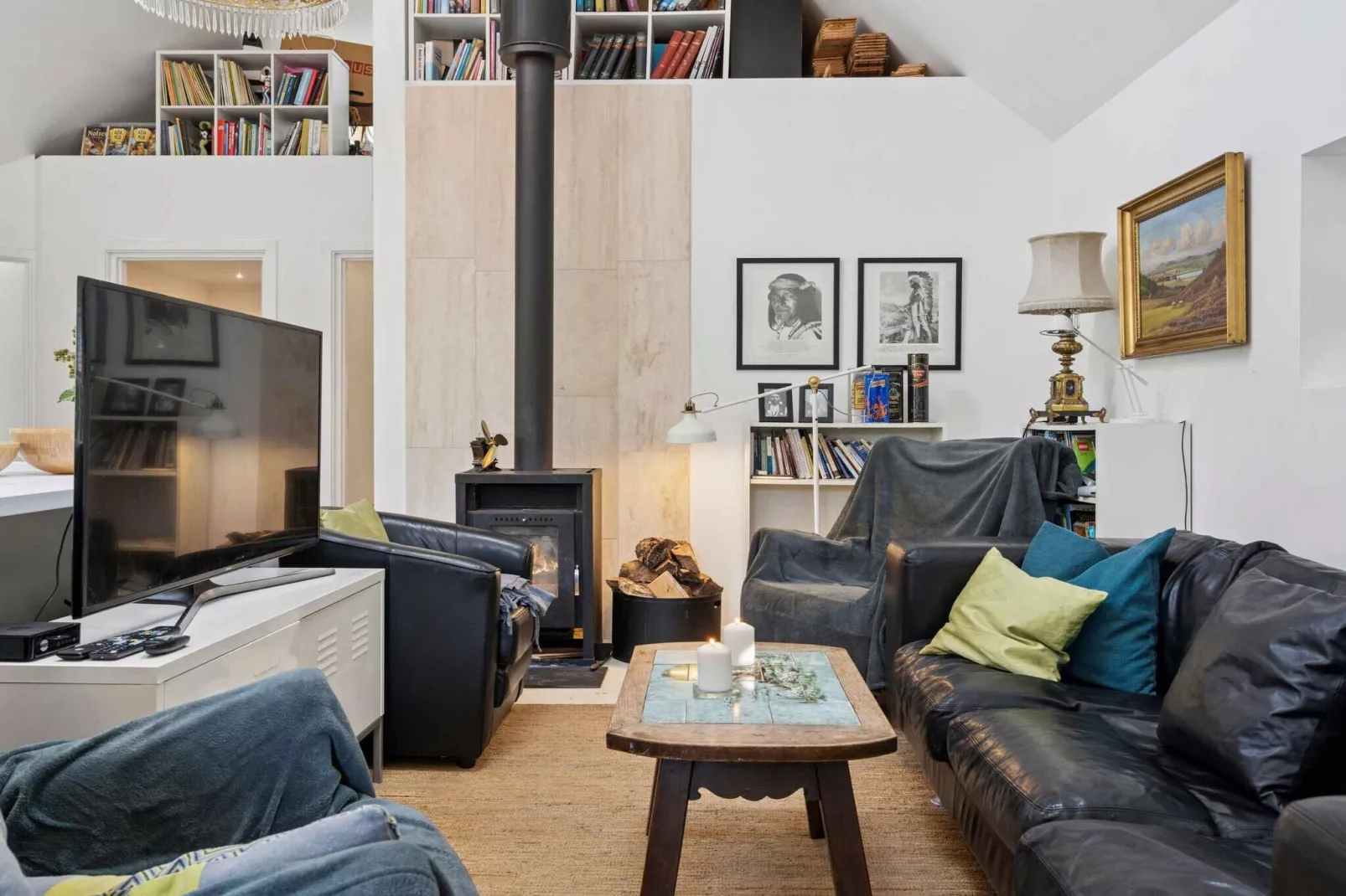 4 Sterne Ferienhaus in Faxe Ladeplads-Innenbereich