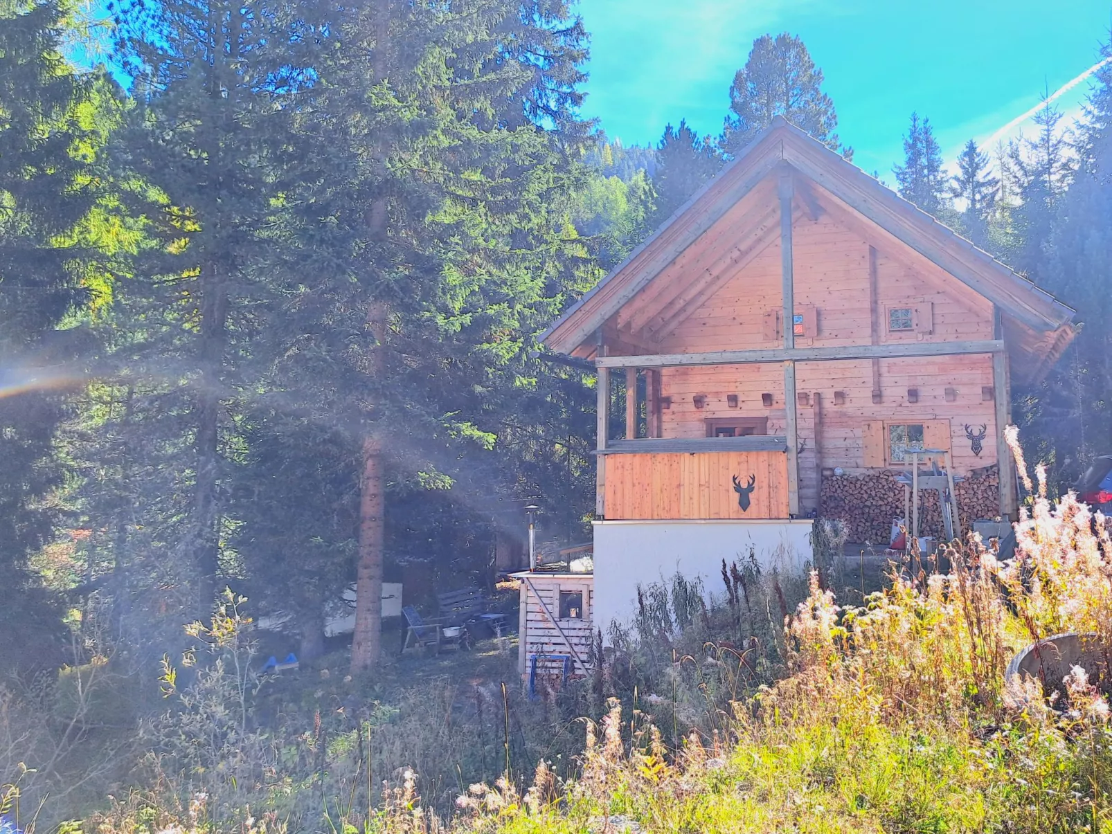 Zirbenwaldhütt´n-Draußen