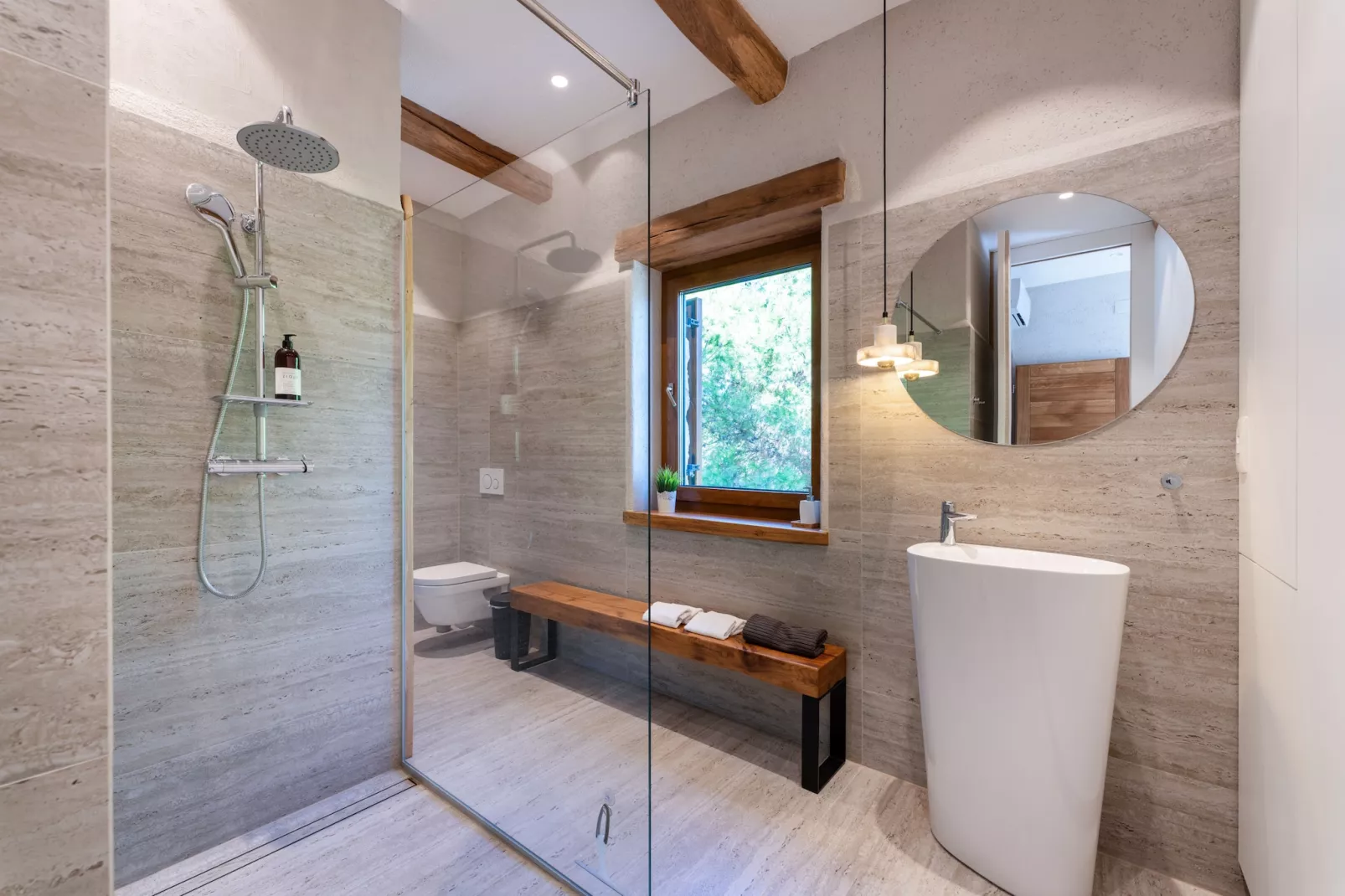 Authentic Villa Fisola-Bathroom