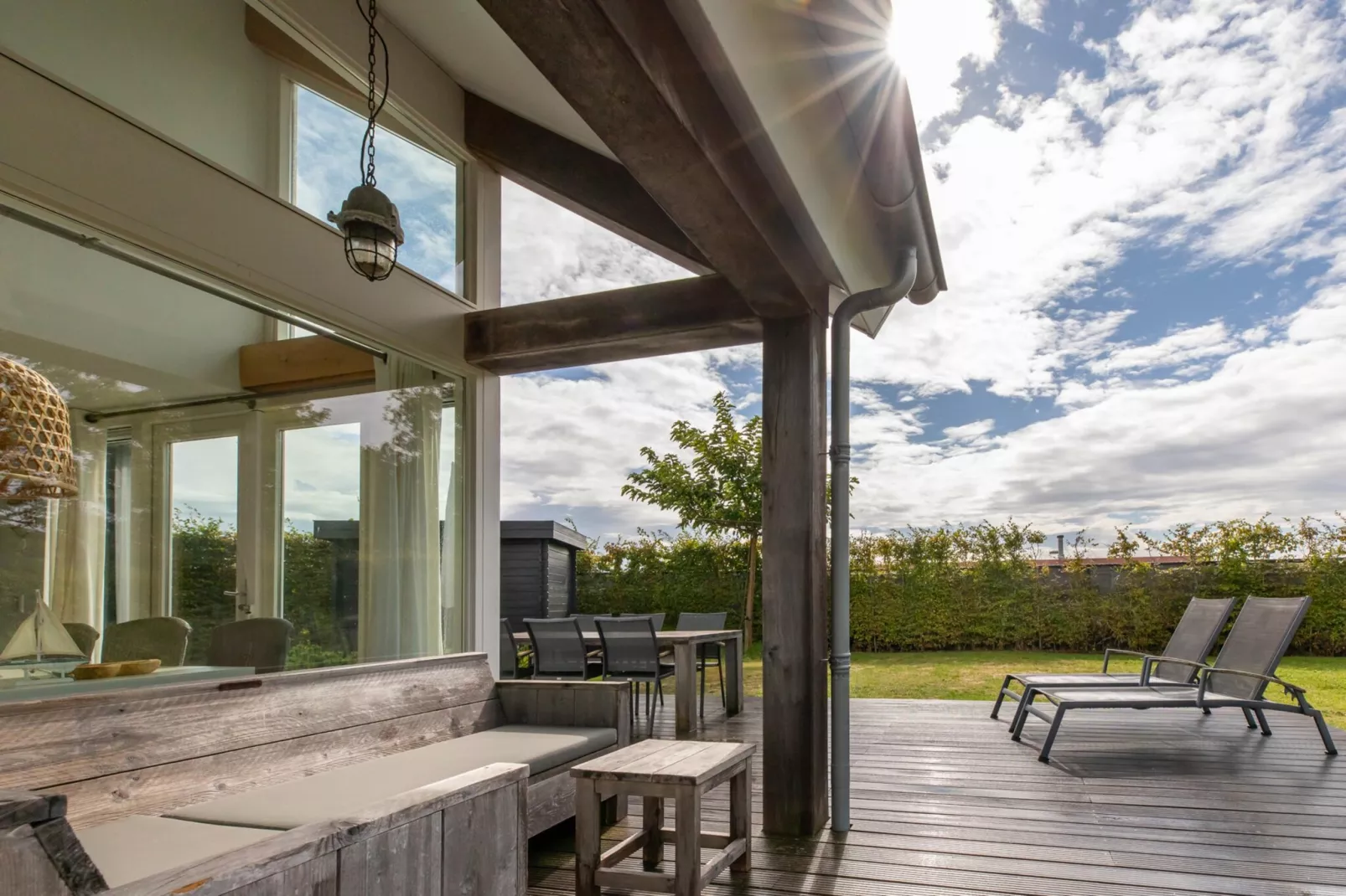 Zonnedorp Kavel 10 Renesse | Villa near the Beach & with Spacious Garden-Terrace balcony