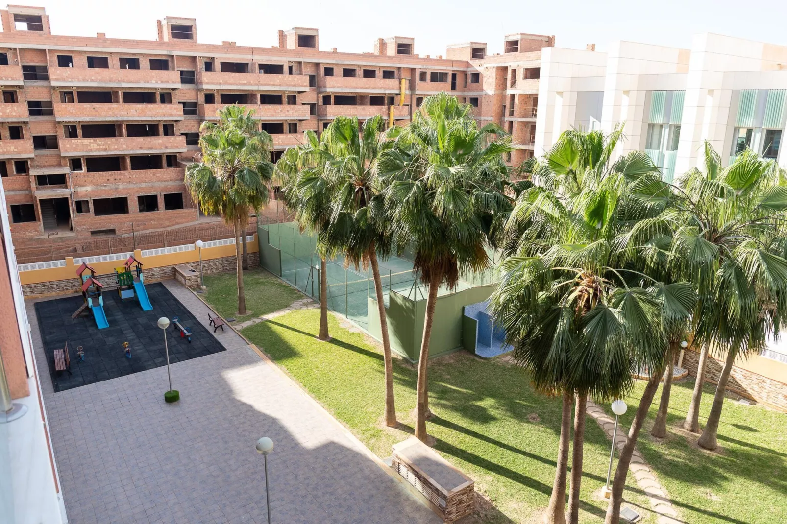 CT 386 AL - Faro's Roquetas Beach Apartment-Aussicht Sommer