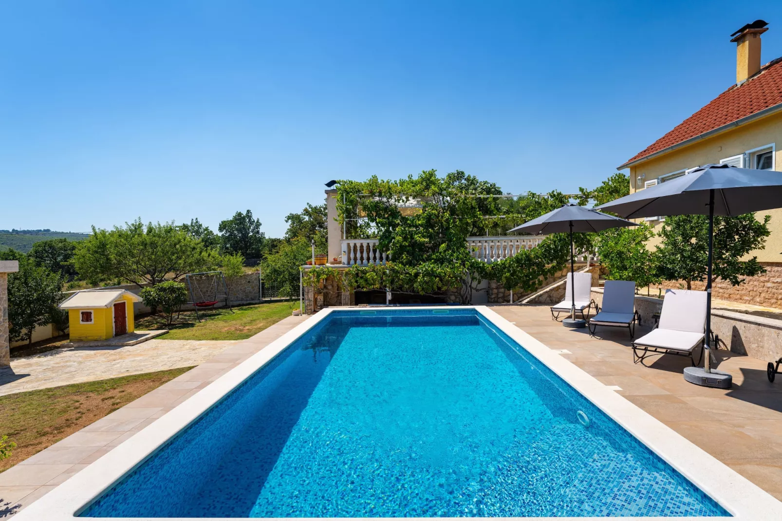 Villa Sucic with private pool-Schwimmbad