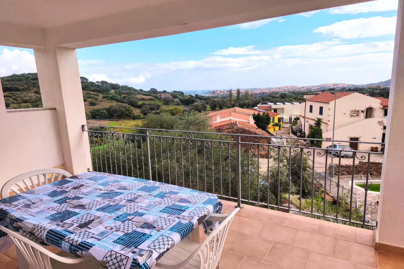 Le Villette di San Gavino PP-View in summer