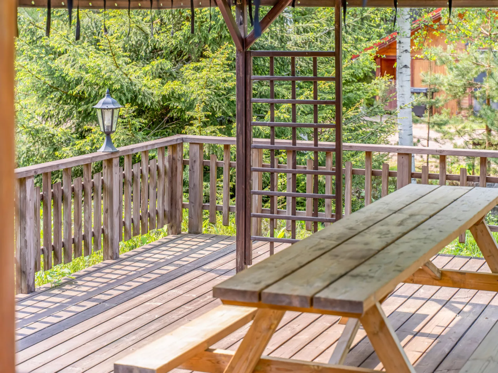 Villa joutsen-Drinnen