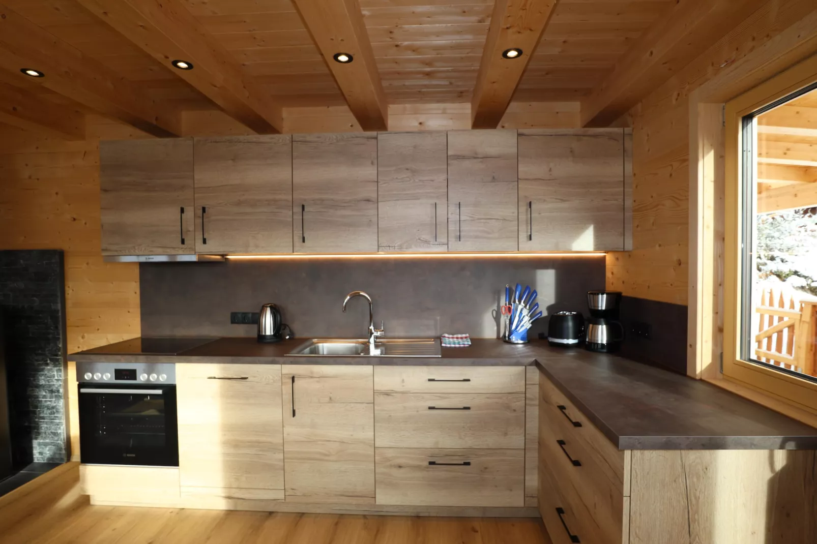 Ferienhütte Almwiese-Kitchen