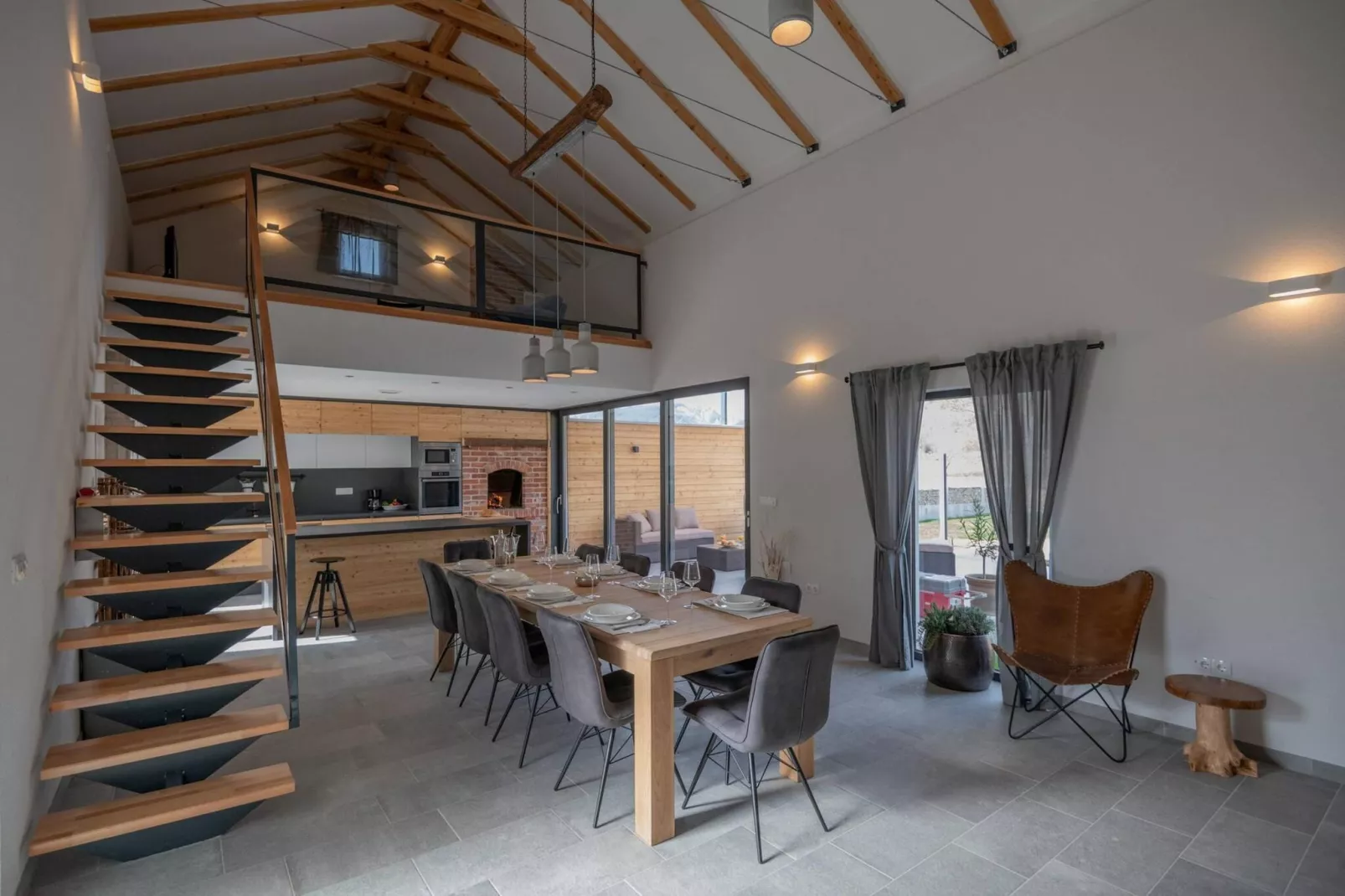 Luxury Villa Prolozac-Esszimmer