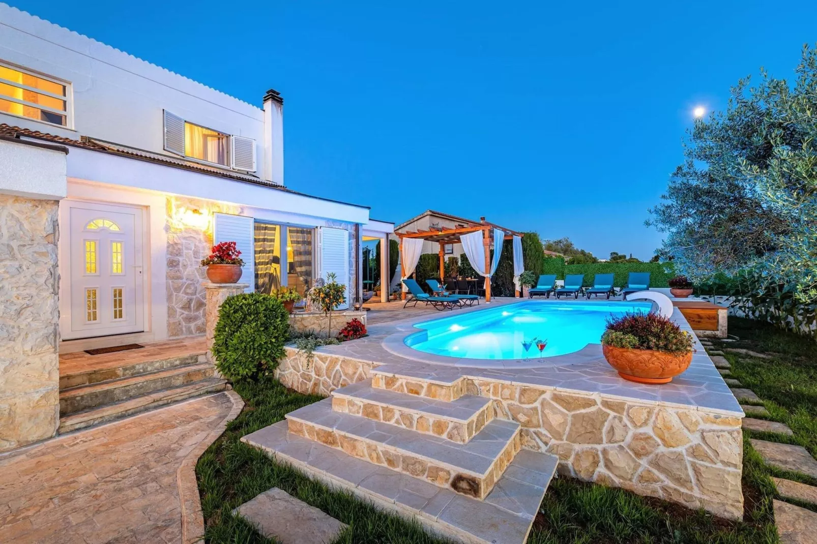 Sea view Villa Elia-Schwimmbad