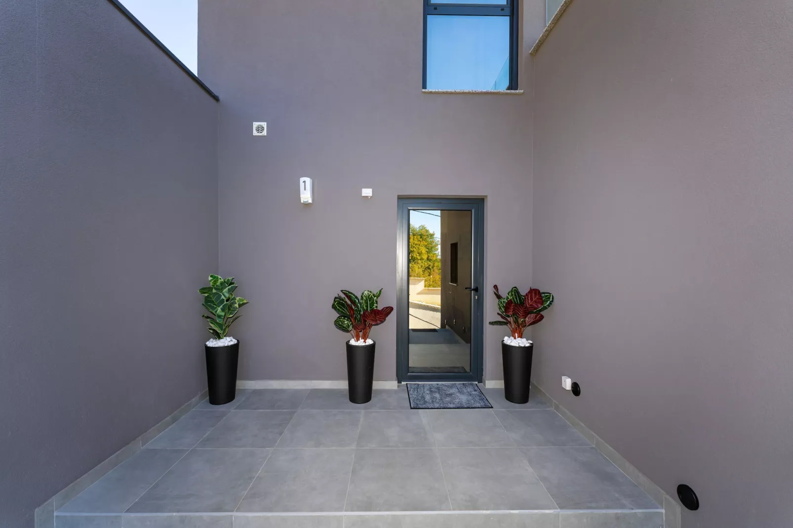 Sea view Villa Senti-Hall / réception