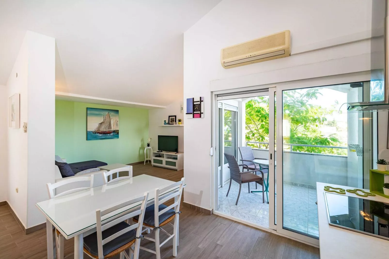 Sea view apartment Dajana-Salle à manger