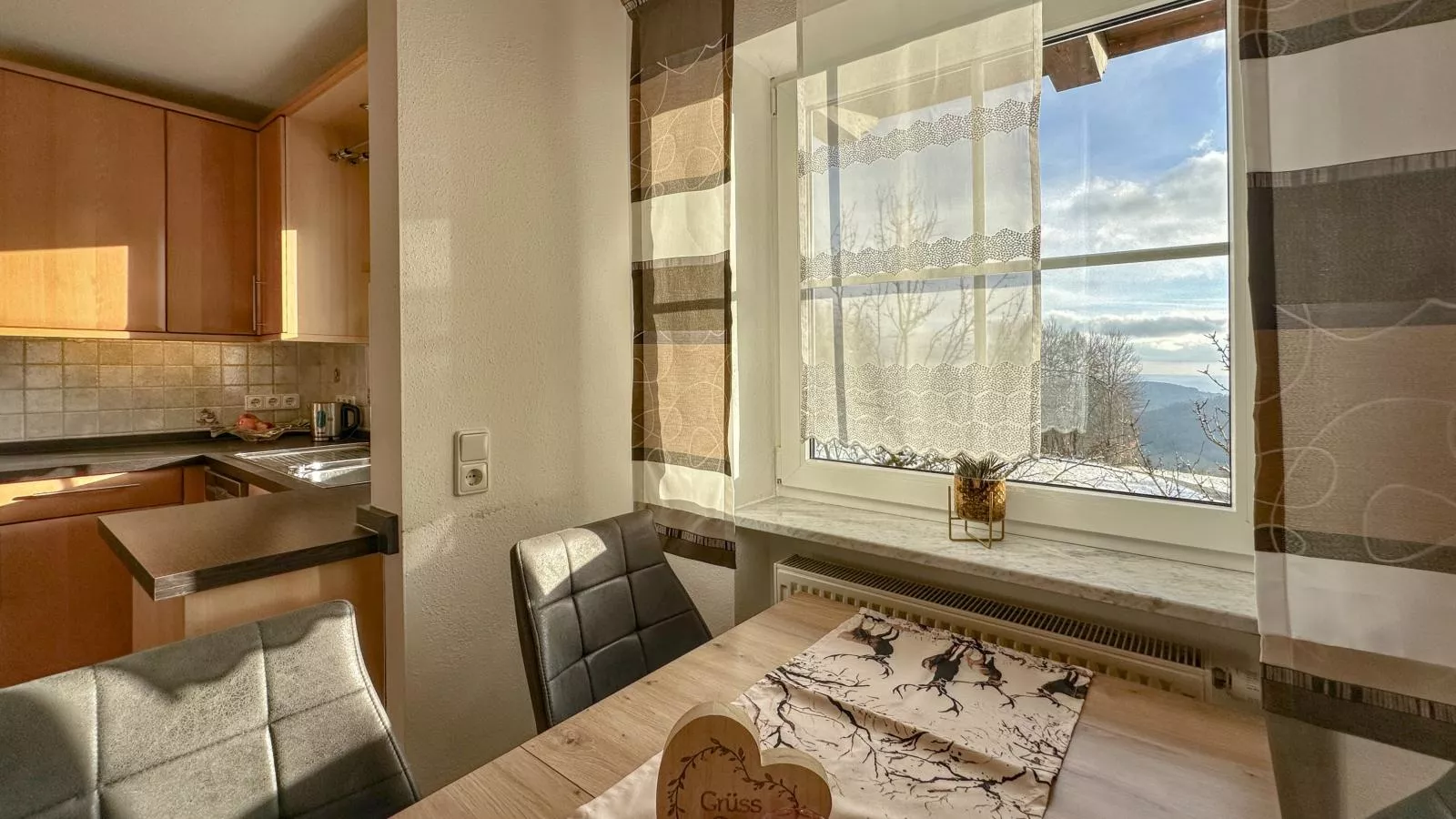 Sonnenwald-Aussicht Winter