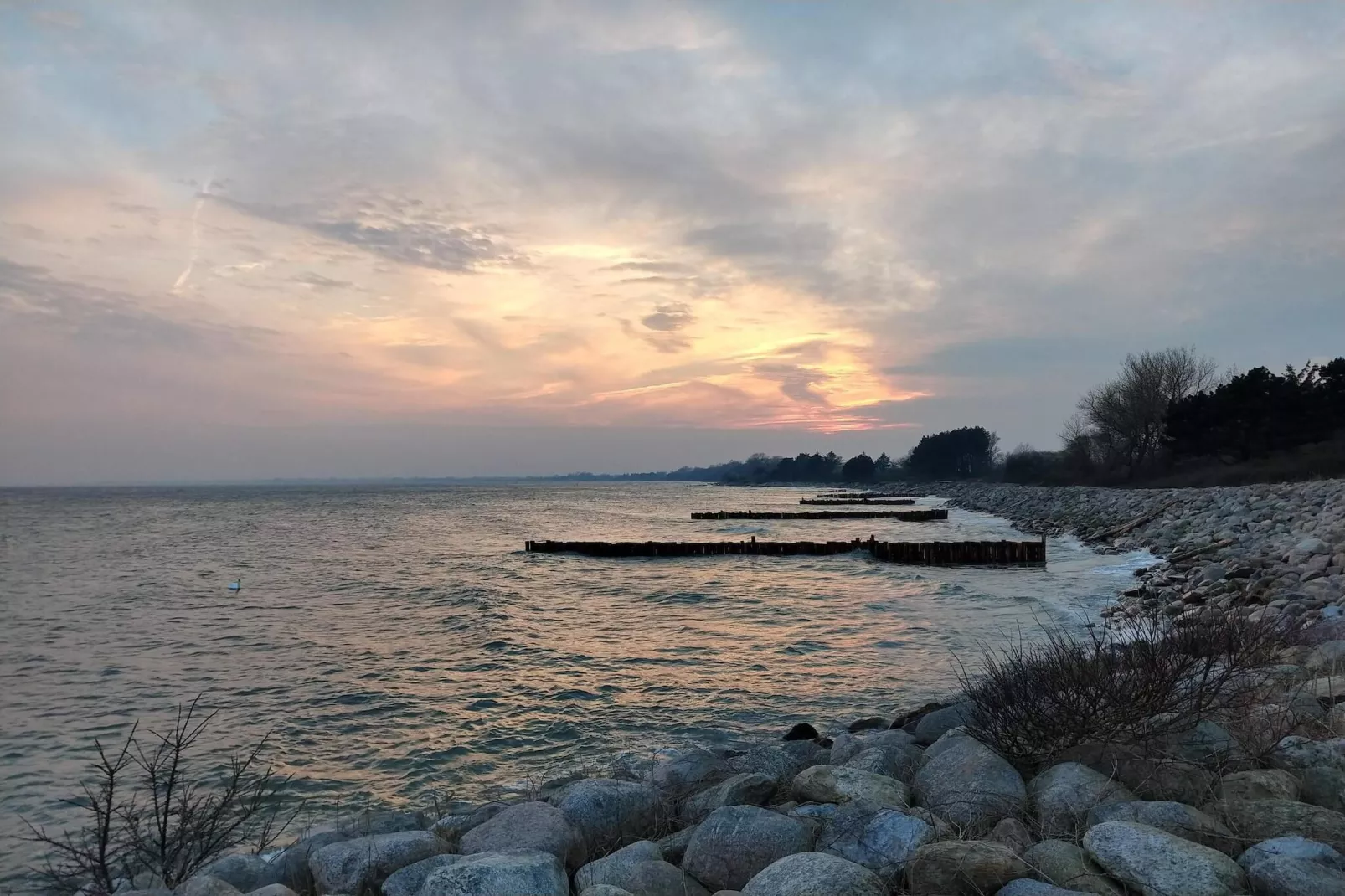 Maison de vacances pour 4 a Stege-By Traum-Vue sur l'eau