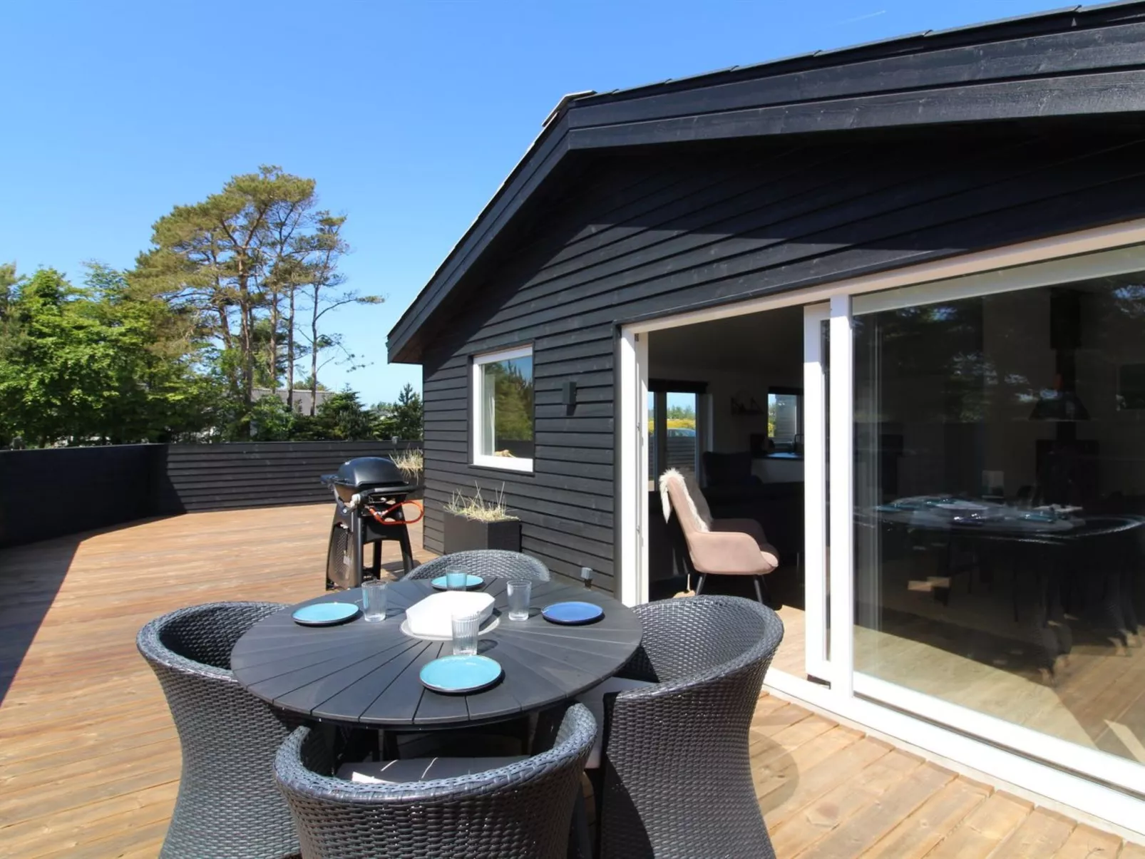 "Kamp" - 700m from the sea-Dehors