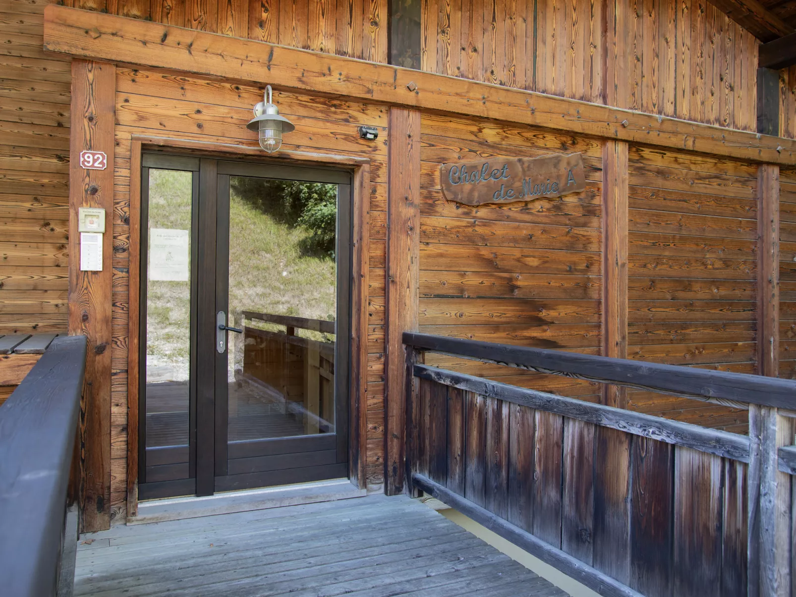 Les Chalets de Marie A 22-Dehors