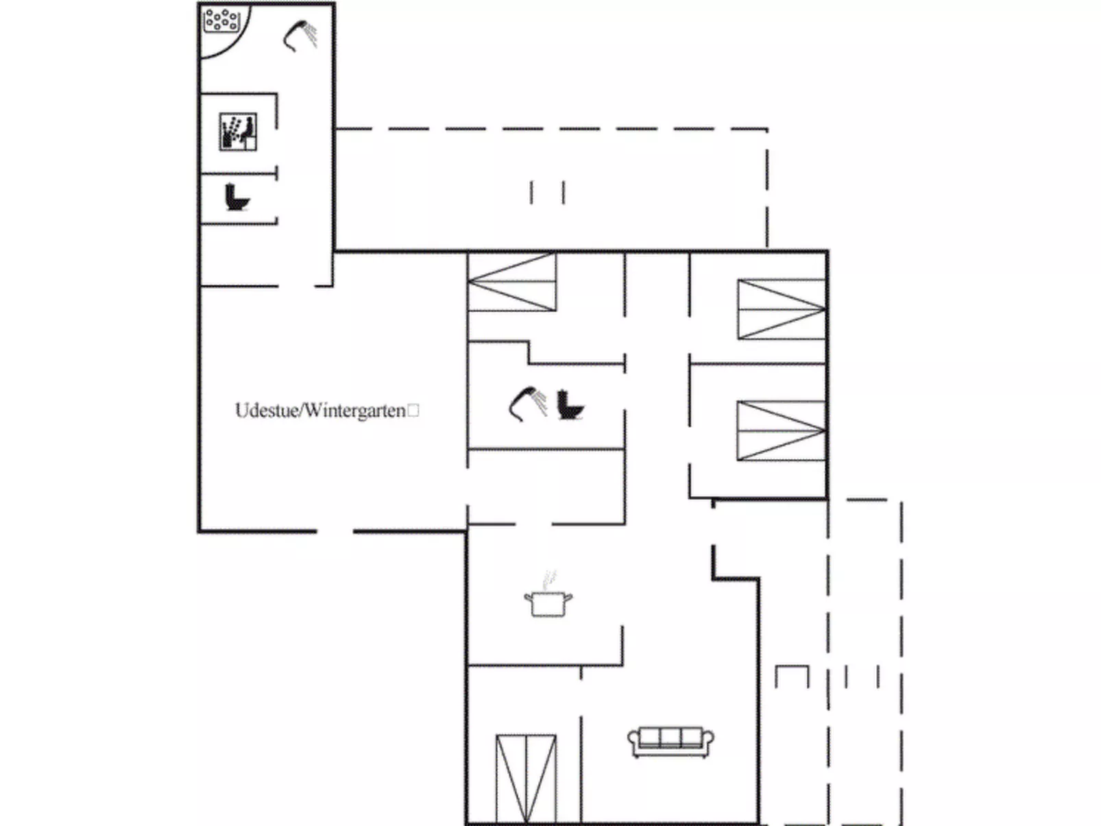 "Toralf" - 3.5km from the sea-Drinnen