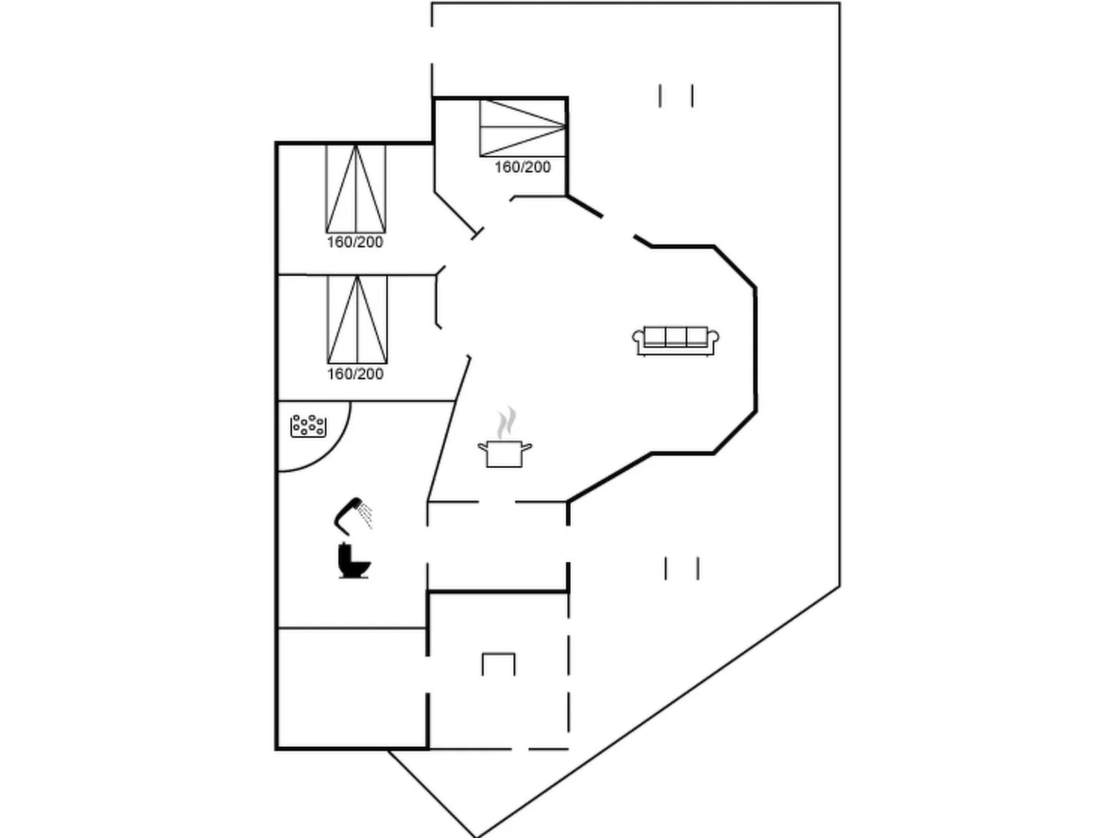 "Maj" - 150m from the sea-Inside