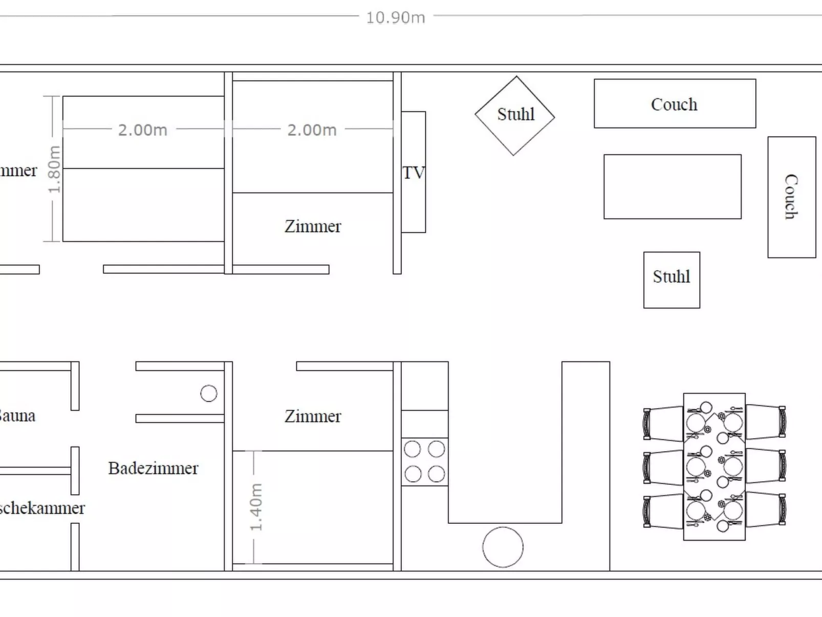 "Danica" - 500m from the sea-Inside