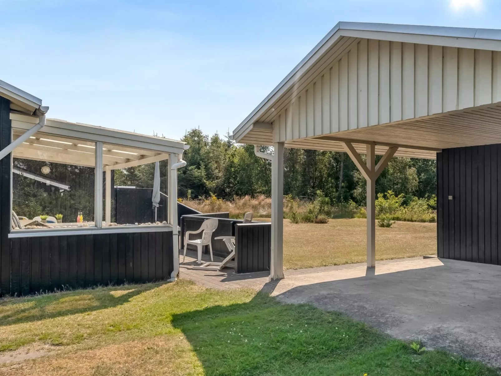 "Enken" - 450m from the sea-Draußen