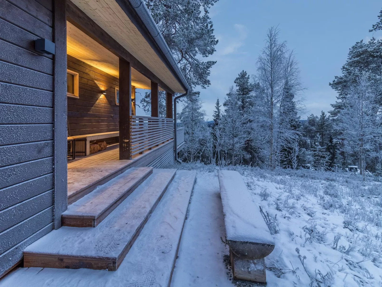 Kelokaltiokylän maja 22-Dedans